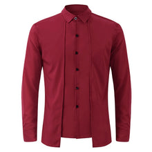 Load image into Gallery viewer, 2019 Fashion New Mens Shirts Dress Long Sleeve Cotton Casual Shirts